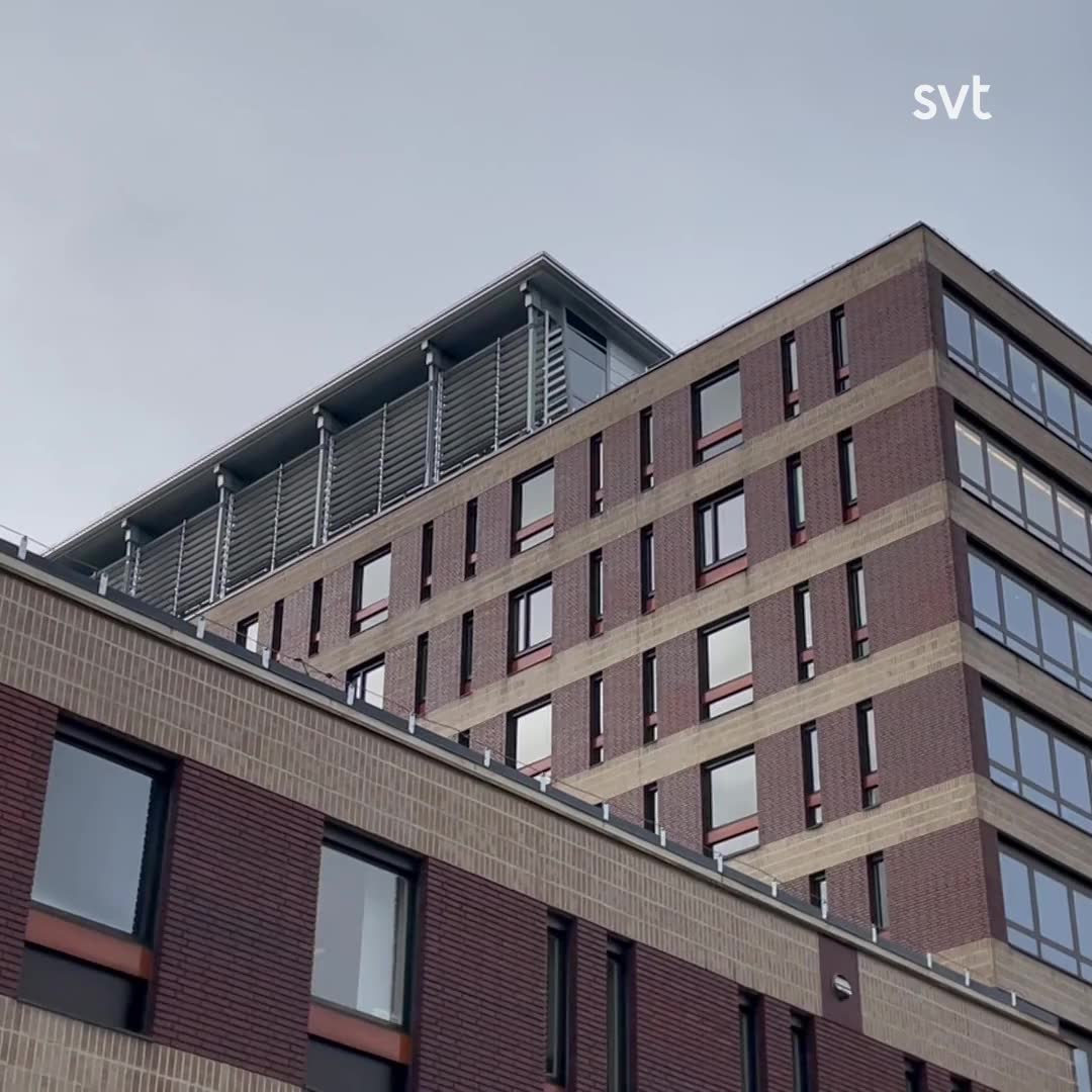 Larm om en gasläcka på Gävle sjukhus på tisdagsförmiddagen.